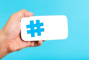 mobile hashtag social media advertsing